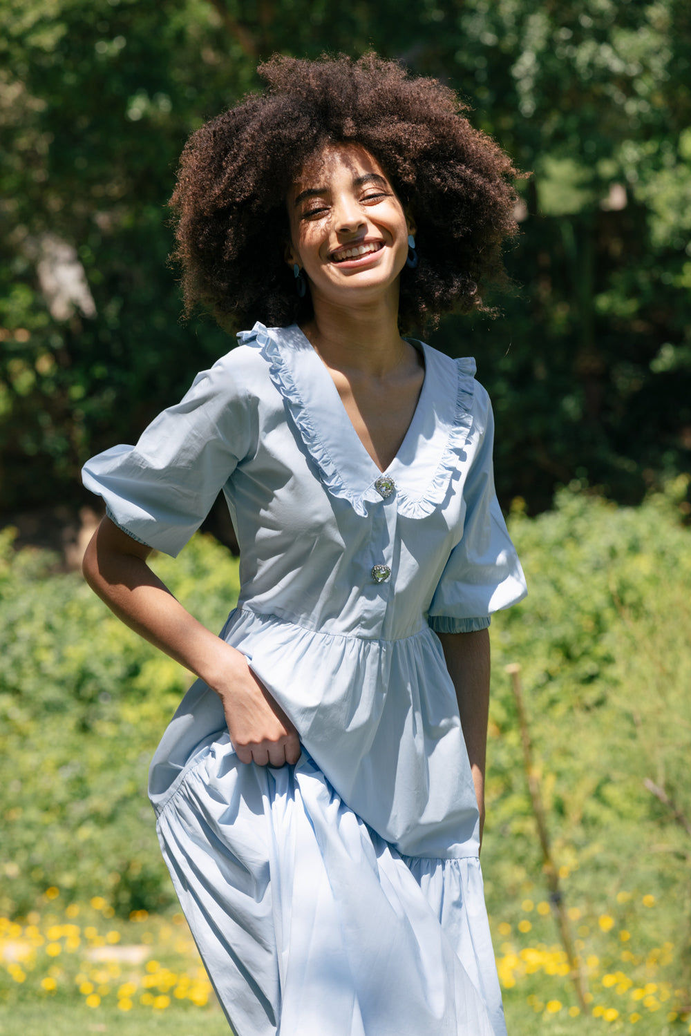 Blue Prairie Dress