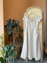 Load image into Gallery viewer, Beige Palm Bali Dress
